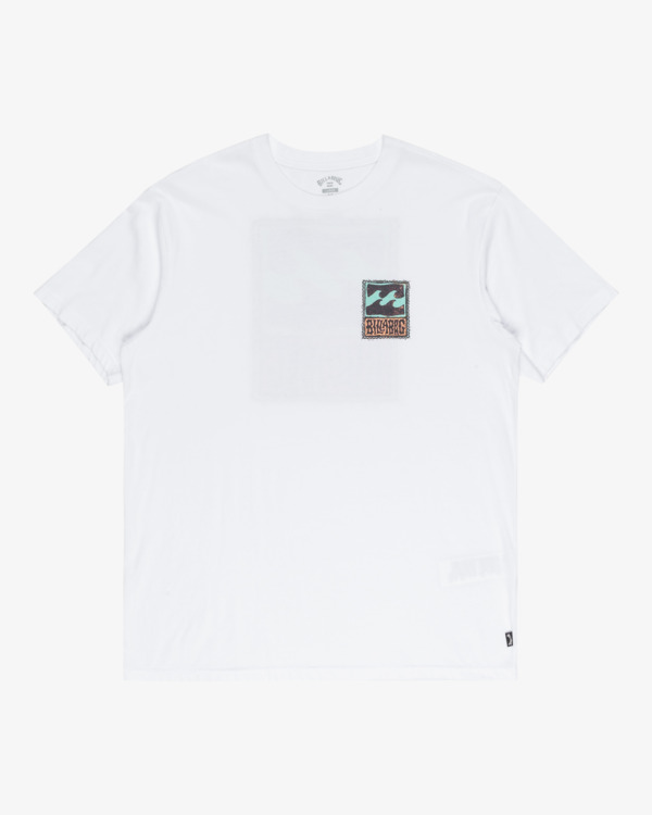 5 Stamp - T-shirt met Korte mouw voor Heren White EBYZT00293 Billabong