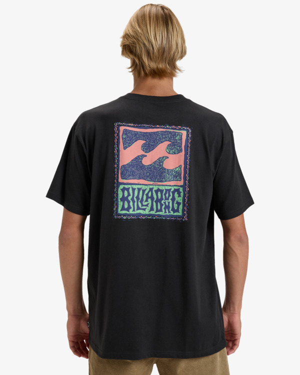 2 Stamp - T-Shirt für Männer Schwarz EBYZT00293 Billabong