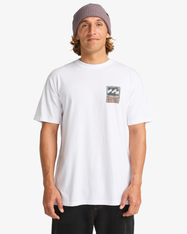 0 Stamp - Short Sleeve T-Shirt for Men White EBYZT00293 Billabong