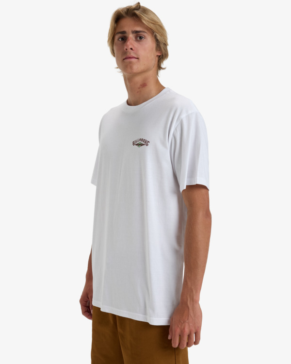 3 Dreamy Place - T-shirt met Korte mouw voor Heren White EBYZT00294 Billabong