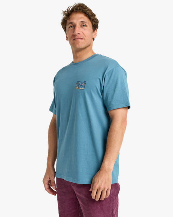 1 Shine - T-shirt met Korte mouw voor Heren Blue EBYZT00296 Billabong