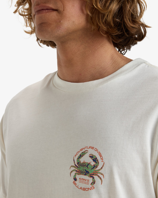 4 Fauna - Short Sleeves T-Shirt for Men White EBYZT00297 Billabong