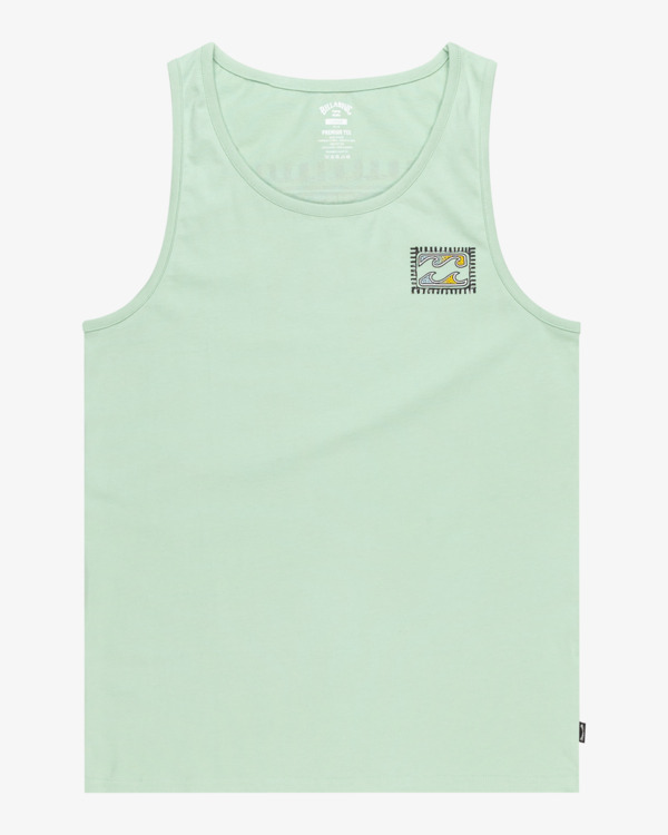 5 Crayon Wave - Muscle Tank for Men Blue EBYZT00302 Billabong