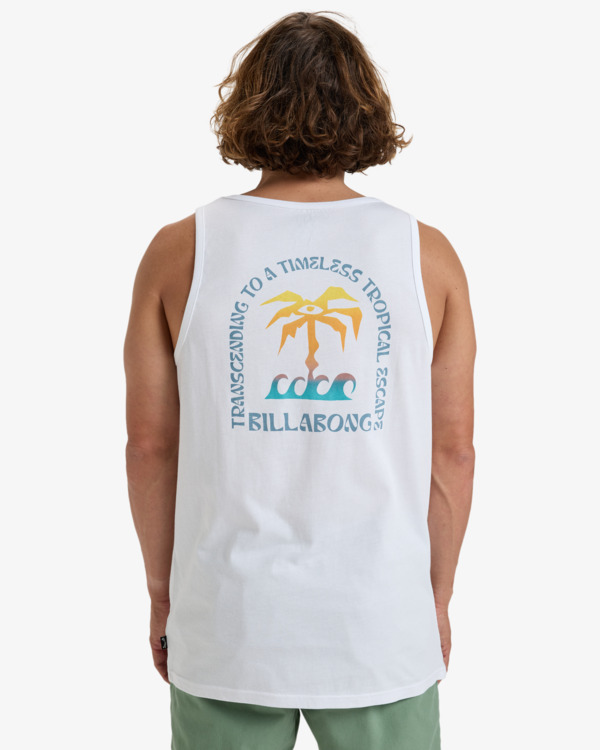 2 Troppo - Muscle Tank for Men White EBYZT00304 Billabong