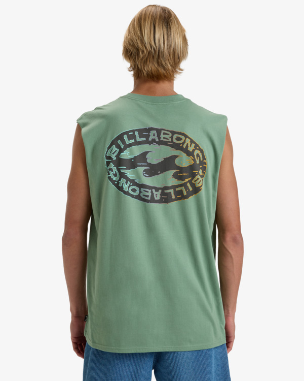 2 Venice - Muscle Tank for Men Green EBYZT00305 Billabong