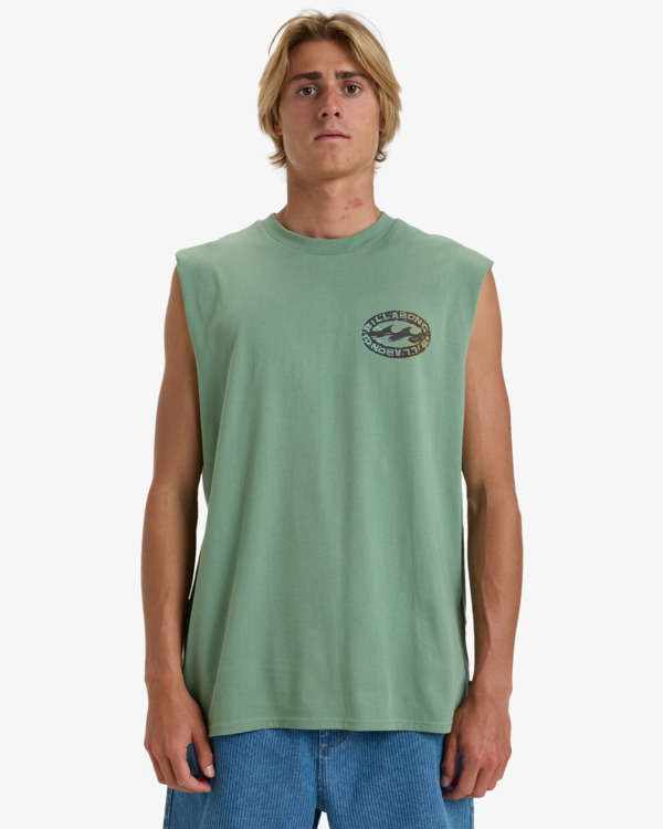 0 Venice - Muscle Tank for Men Green EBYZT00305 Billabong