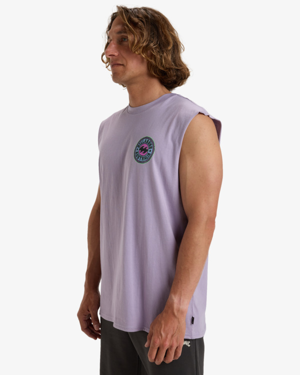 4 Venice - Top de manga cava para Homem Roxo EBYZT00305 Billabong