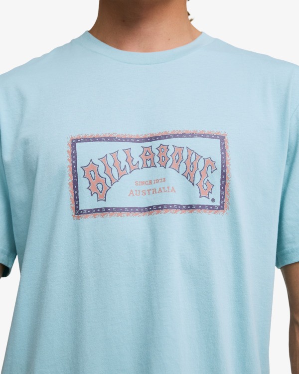 4 Arch Frame - T-shirt met korte mouwen voor Heren Blue EBYZT00341 Billabong