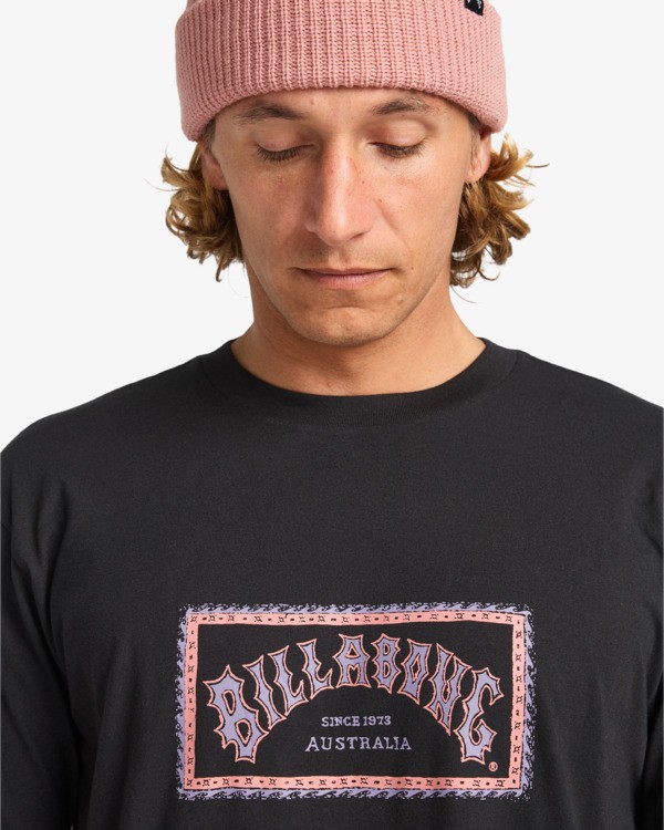 4 Arch Frame - Short Sleeve T-Shirt for Men Black EBYZT00341 Billabong