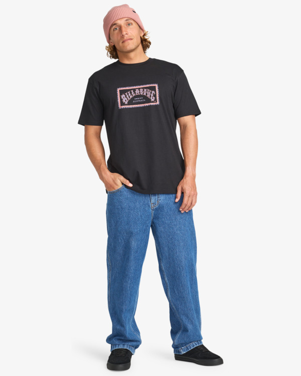 2 Arch Frame - Short Sleeve T-Shirt for Men Black EBYZT00341 Billabong