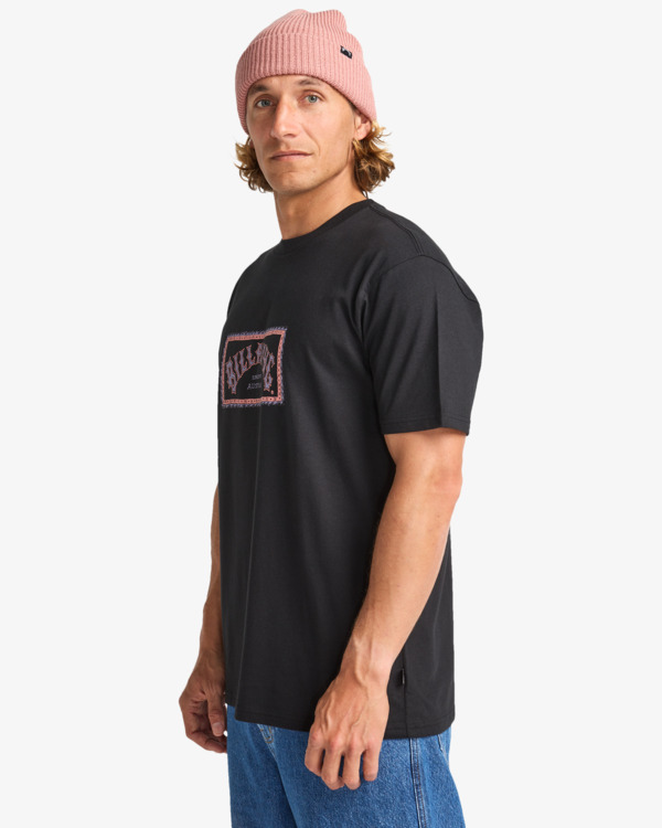 3 Arch Frame - Short Sleeve T-Shirt for Men Black EBYZT00341 Billabong