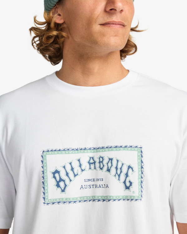 4 Arch Frame - Short Sleeve T-Shirt for Men White EBYZT00341 Billabong