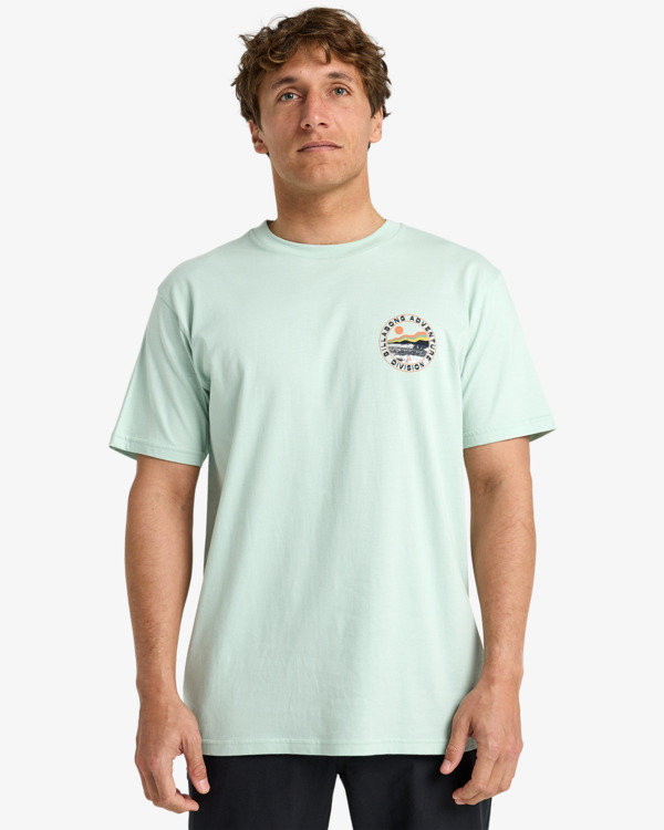 0 Rockies - Short Sleeve T-Shirt for Men Azul EBYZT00352 Billabong