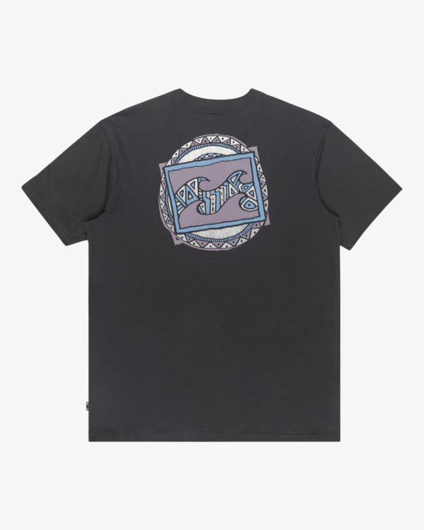 6 Crayon Wave - T-Shirt à manches courtes pour Homme Noir EBYZT00357 Billabong
