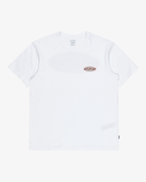 5 Crayon Wave - Short Sleeve T-Shirt for Men White EBYZT00357 Billabong