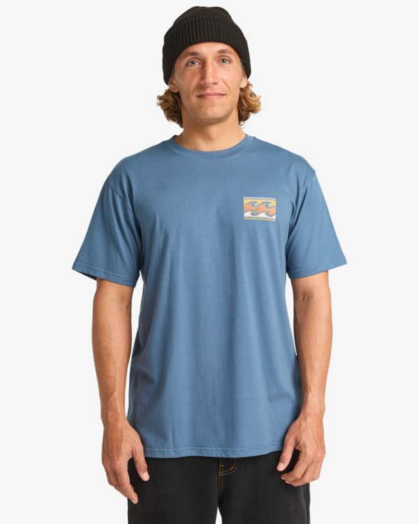0 Crayon Wave - T-Shirt à manches courtes pour Homme Bleu EBYZT00357 Billabong