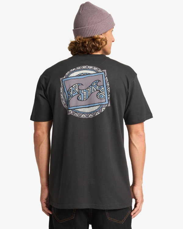 1 Crayon Wave - T-Shirt à manches courtes pour Homme Noir EBYZT00357 Billabong
