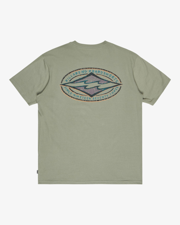 6 Diamond Vision - Short Sleeve T-Shirt for Men Green EBYZT00358 Billabong