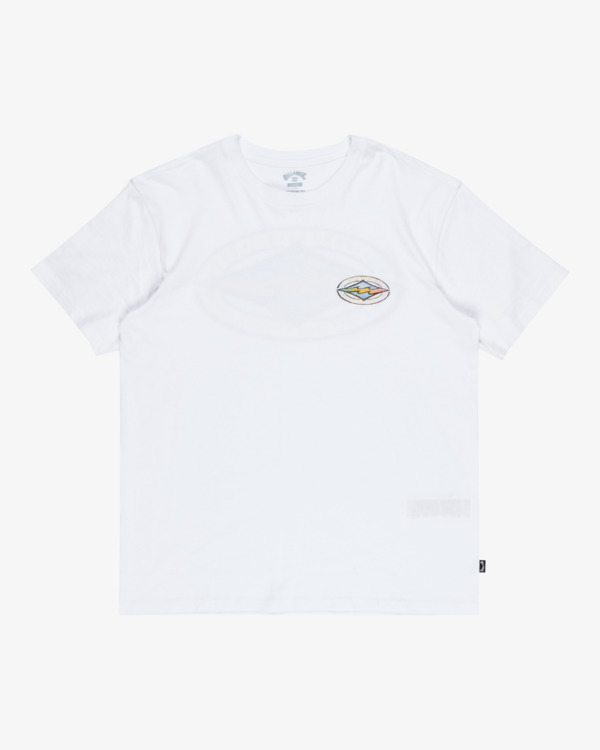 6 Diamond Vision - Short Sleeve T-Shirt for Men White EBYZT00358 Billabong