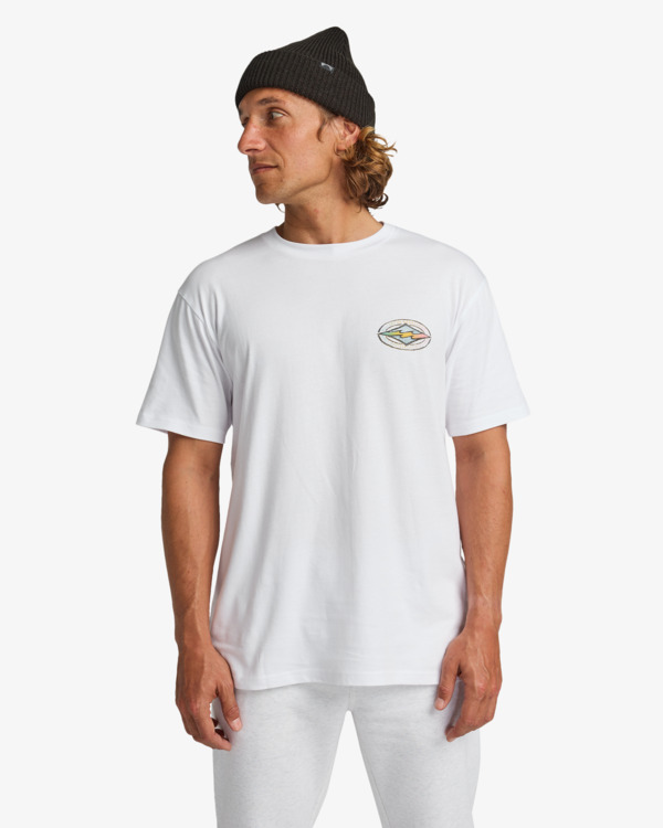 0 Diamond Vision - Short Sleeve T-Shirt for Men White EBYZT00358 Billabong