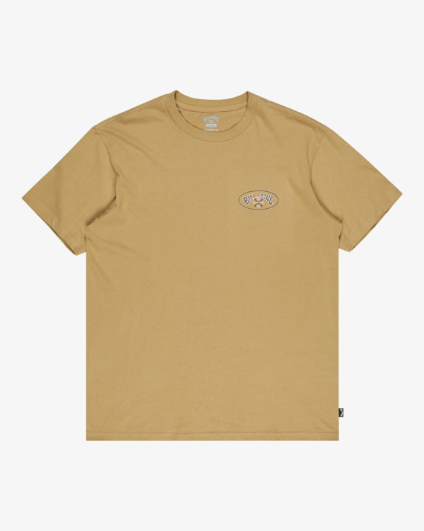 5 Orbit Arch - Short Sleeve T-Shirt for Men Beige EBYZT00359 Billabong