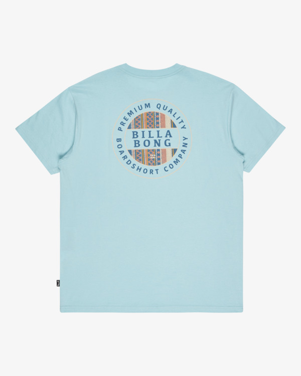 6 Rotor Fill - Short Sleeve T-Shirt for Men Blue EBYZT00360 Billabong