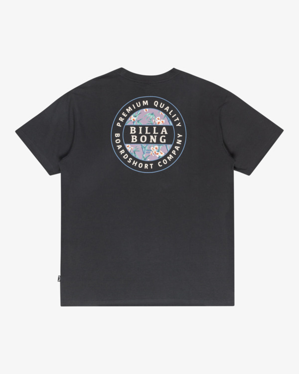 6 Rotor Fill - Short Sleeve T-Shirt for Men Black EBYZT00360 Billabong