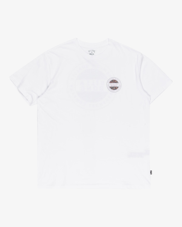 5 Rotor Fill - Short Sleeve T-Shirt for Men White EBYZT00360 Billabong