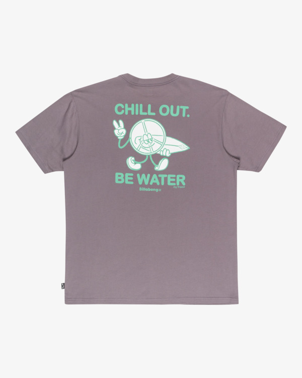6 Gimmicks - Maglietta a maniche corte da Uomo Gray EBYZT00363 Billabong