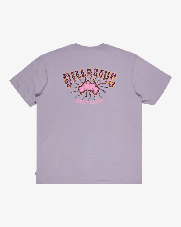 6 Origin - Short Sleeve T-Shirt for Men Purple EBYZT00365 Billabong