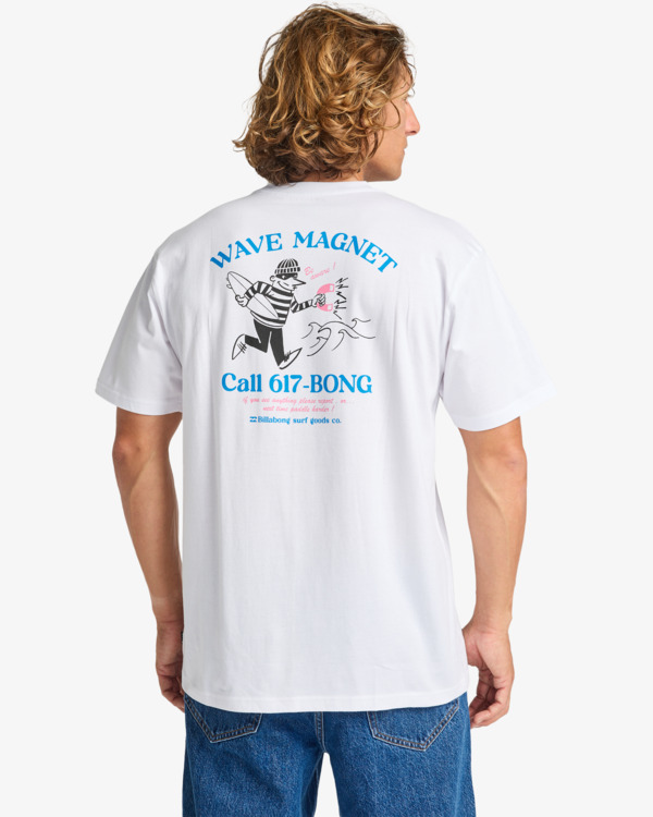 1 Surf Culture - Short Sleeve T-Shirt for Men White EBYZT00366 Billabong