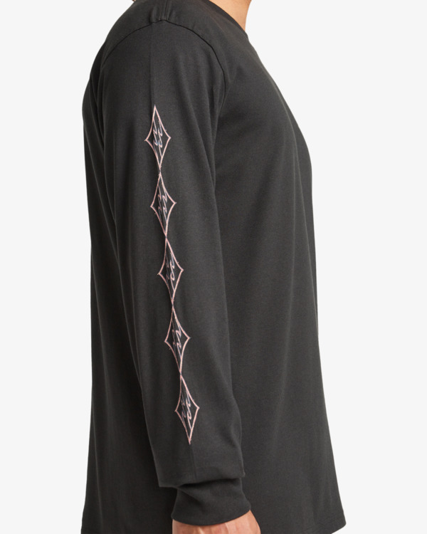 5 Crayon Wave - Long Sleeve T-Shirt for Men Black EBYZT00367 Billabong