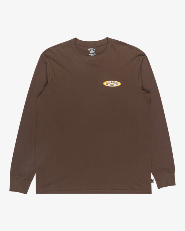5 Orbit Arch - T-shirt manches longues pour Homme Marron EBYZT00369 Billabong