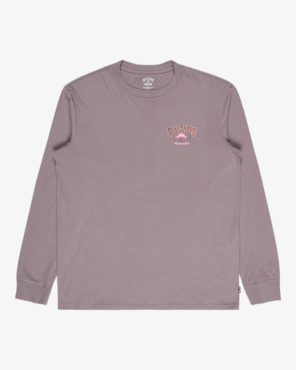6 Origin - Camiseta de manga larga para hombre Gris EBYZT00370 Billabong