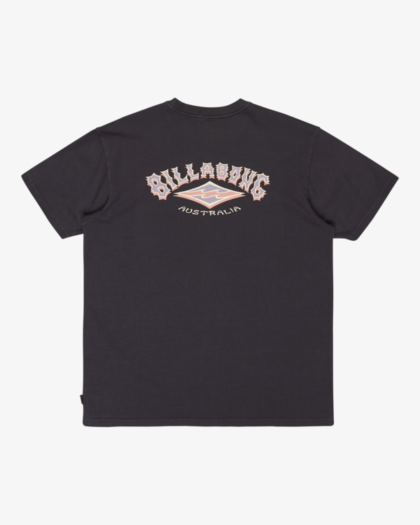 6 Arch Wave Washed - Short Sleeve T-Shirt for Men Black EBYZT00371 Billabong
