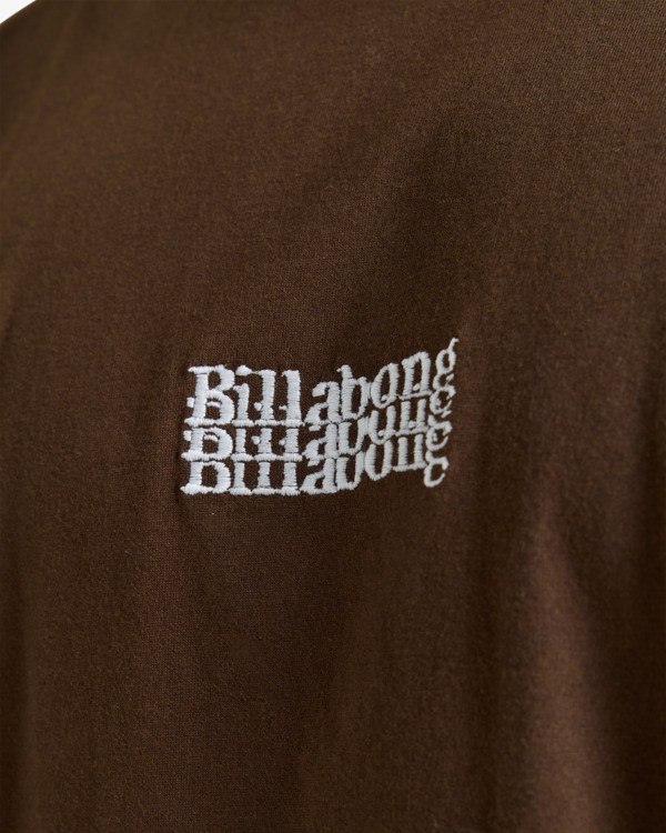 4 Triple Mogul Og - Maglietta a maniche corte da Uomo Brown EBYZT00377 Billabong