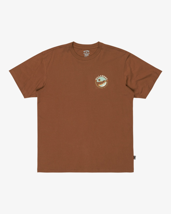5 Rockies - Short Sleeve T-Shirt for Men Brown EBYZT00380 Billabong