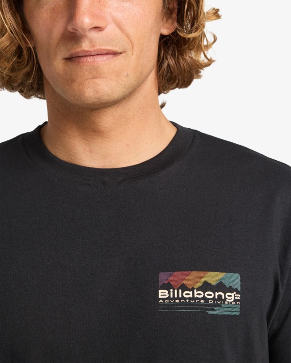 3 Range - Short Sleeve T-Shirt for Men Black EBYZT00382 Billabong