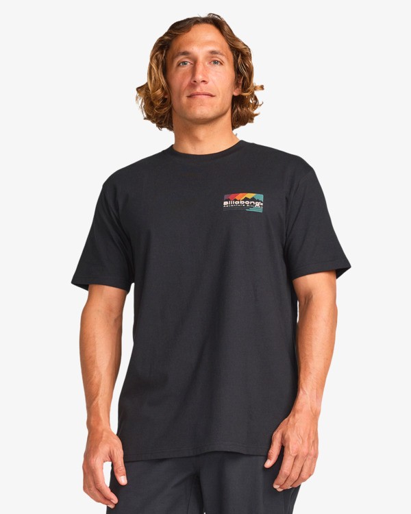 0 Range - Short Sleeve T-Shirt for Men Black EBYZT00382 Billabong