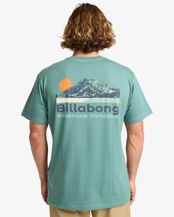 1 Range - Short Sleeve T-Shirt for Men Blue EBYZT00382 Billabong