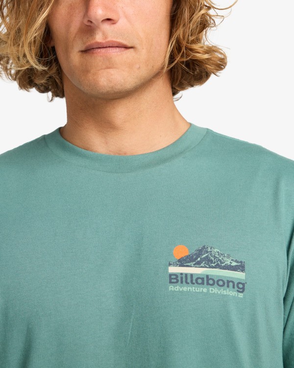 4 Range - Short Sleeve T-Shirt for Men Blue EBYZT00382 Billabong