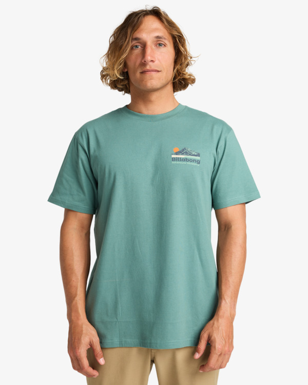 0 Range - Short Sleeve T-Shirt for Men Blue EBYZT00382 Billabong