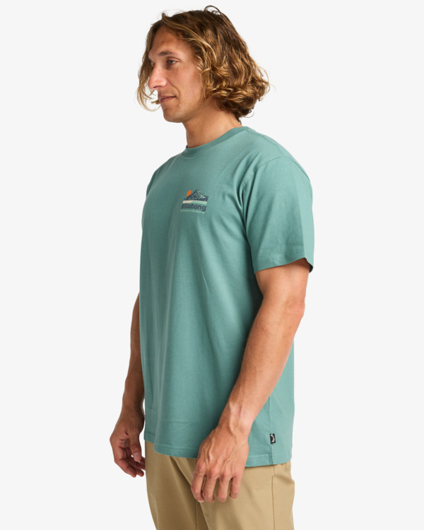 3 Range - Short Sleeve T-Shirt for Men Blue EBYZT00382 Billabong