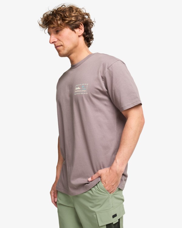 3 Range - T-Shirt für Männer Grau EBYZT00382 Billabong