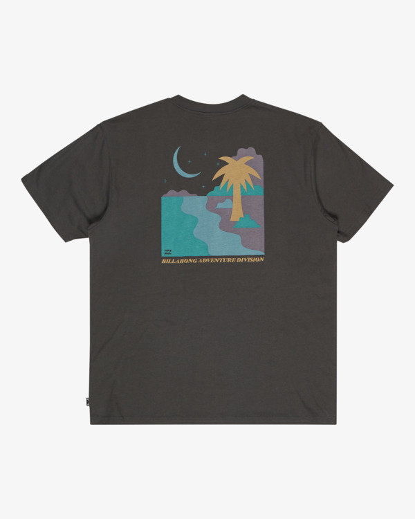 6 Sundown - Camiseta de manga corta para hombre Negro EBYZT00384 Billabong
