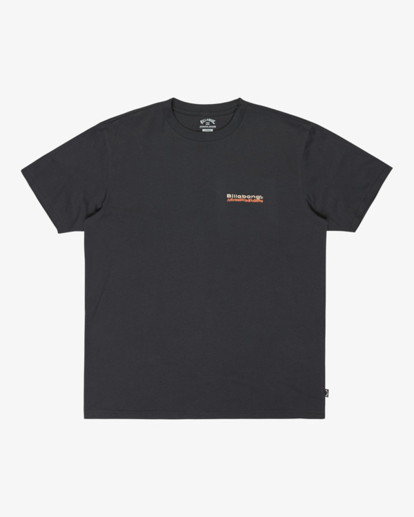 5 Tidal Research - Short Sleeve T-Shirt for Men Black EBYZT00386 Billabong