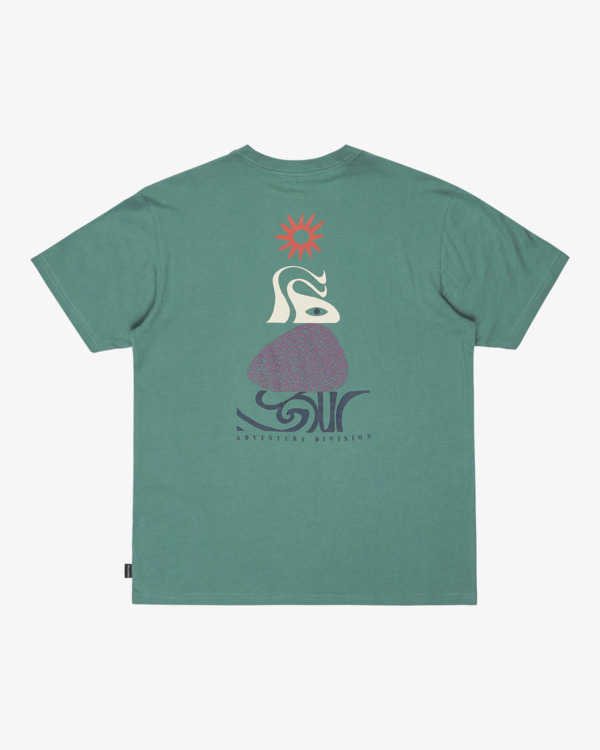 6 Totem - Short Sleeve T-Shirt for Men Blue EBYZT00388 Billabong