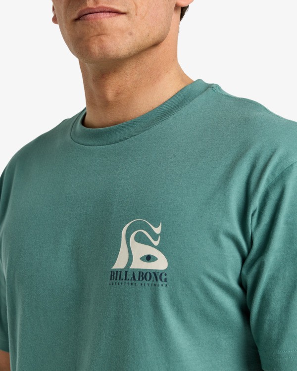 4 Totem - Short Sleeve T-Shirt for Men Blue EBYZT00388 Billabong