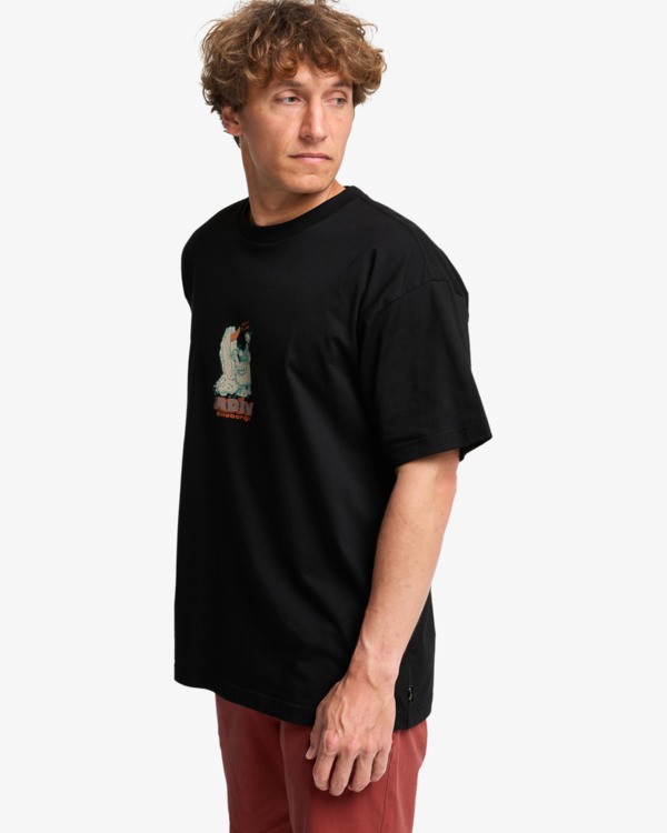 3 Built To Last Og - T-shirt met korte mouwen voor Heren Black EBYZT00389 Billabong