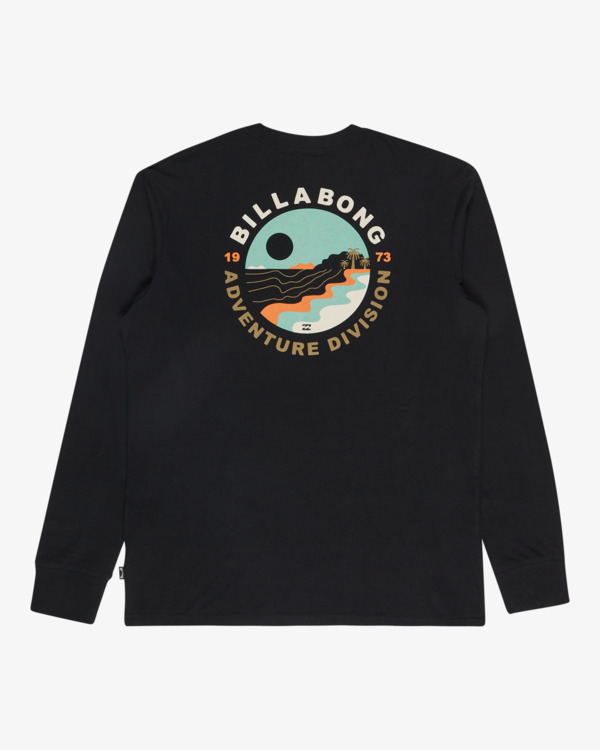 6 Rockies - Maglietta a Maniche Lunghe da Uomo Black EBYZT00390 Billabong